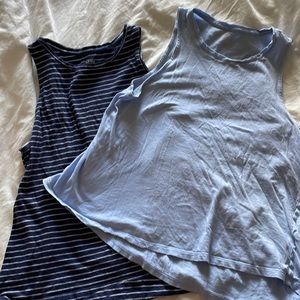 Old navy tanks